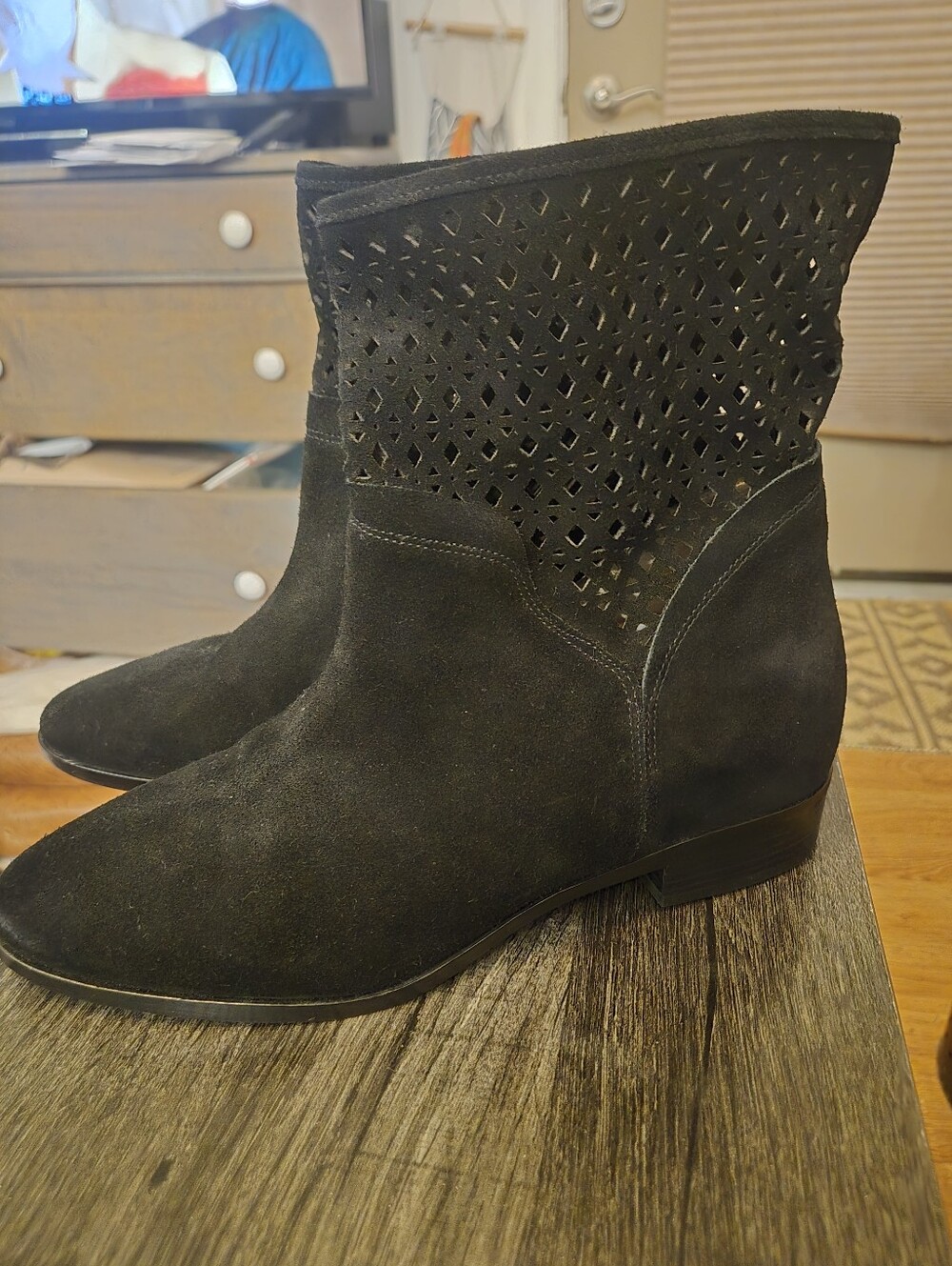 MICHAEL Michael Kors Sunny Bootie Black -size 9